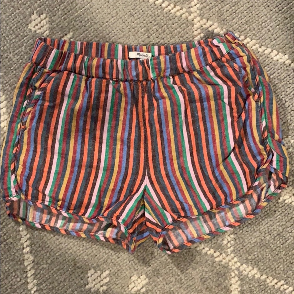 Madewell elasticated shorts